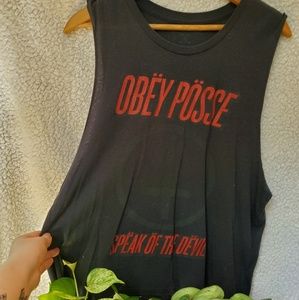 🔮 M Unisex Obey Propaganda Muscle Tank